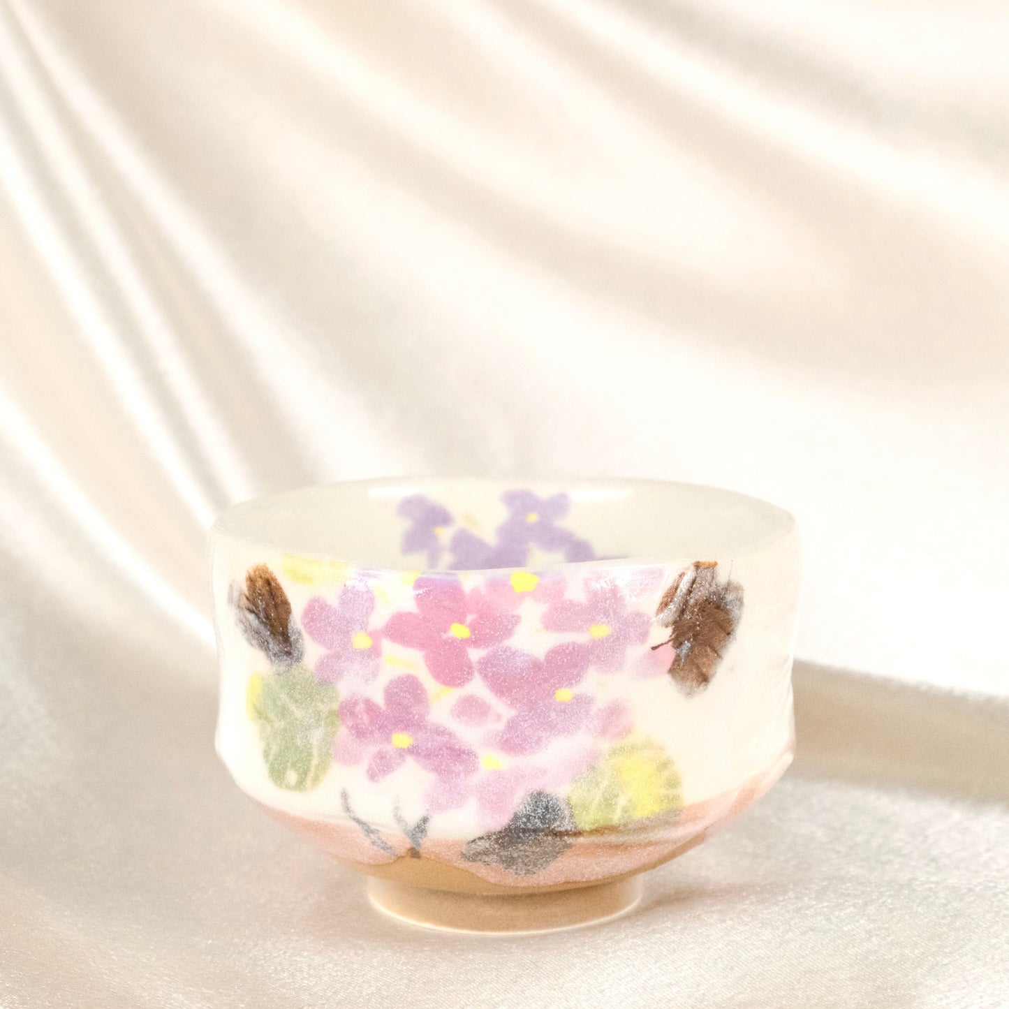 Summer Hydrangea - Mini Matcha Bowl