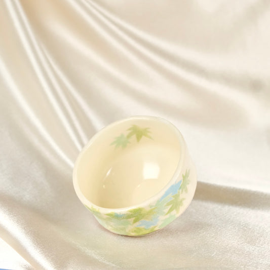 Green Maple (Aomomiji) - Mini Matcha Bowl
