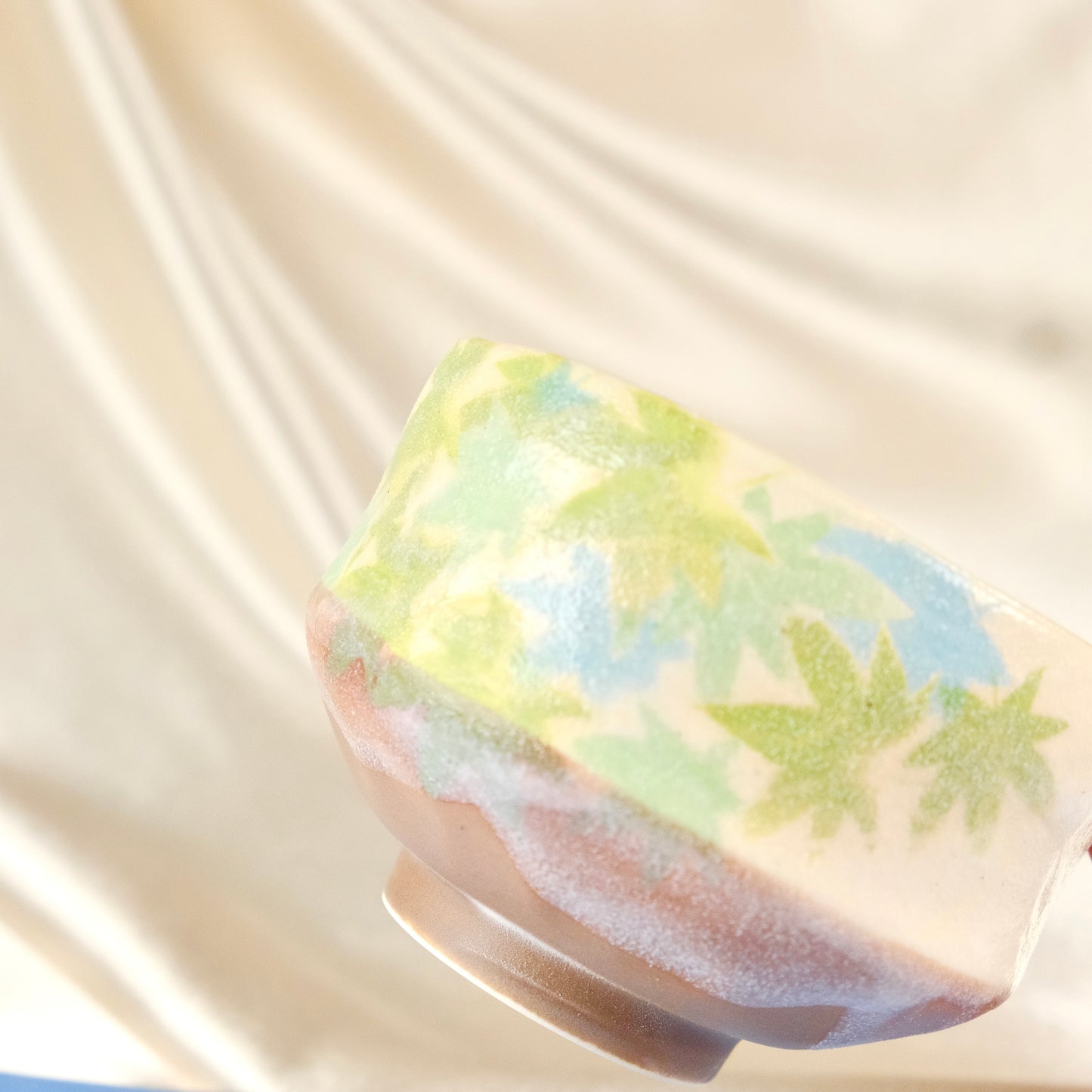 Green Maple (Aomomiji) - Mini Matcha Bowl