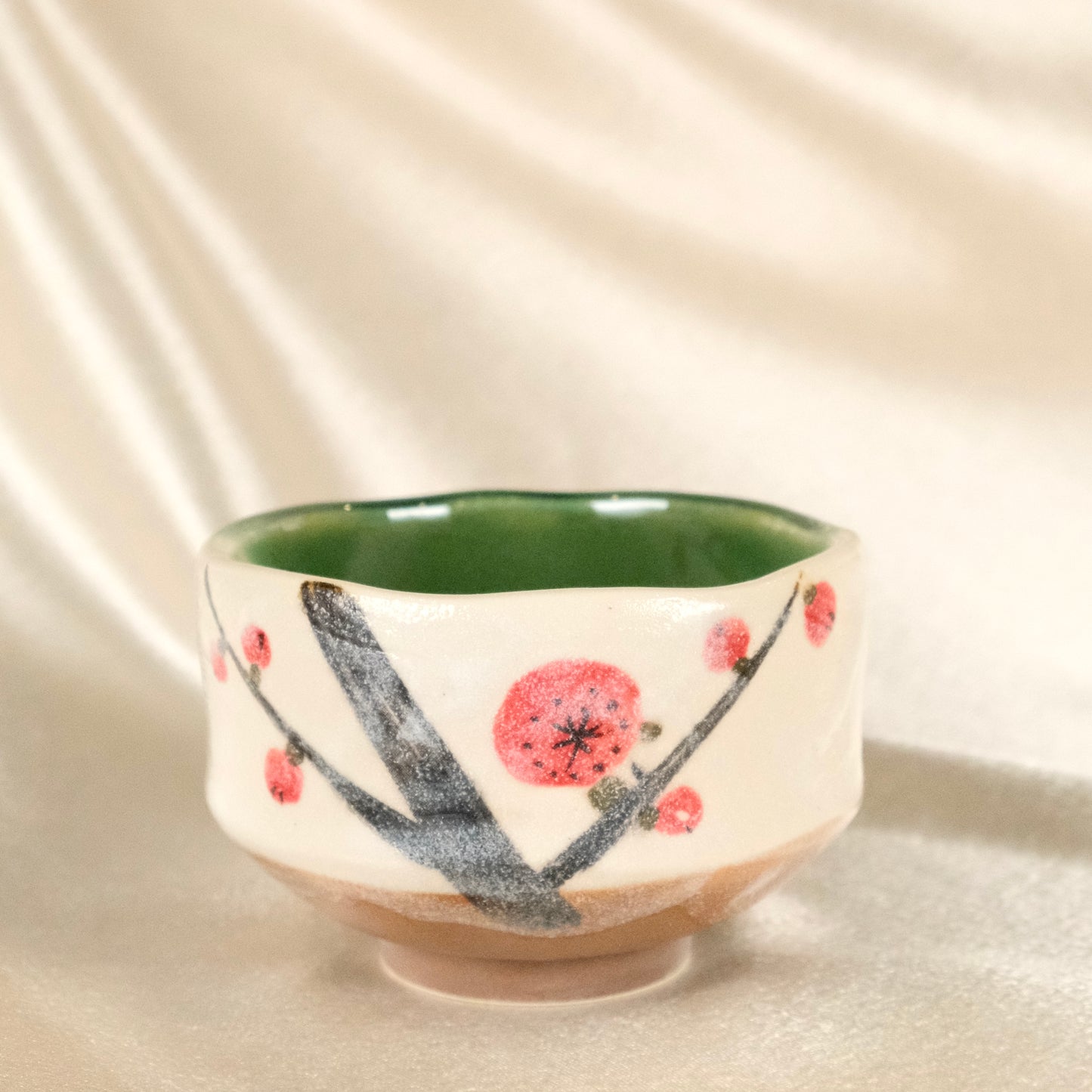 Plum Buds (Ume) - Mini Matcha Bowl