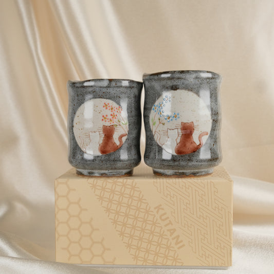 Together, Always – Couple Tea cup by Kutani