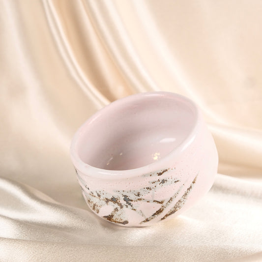 Sakura Shino - Matcha Bowl by Mino Ware