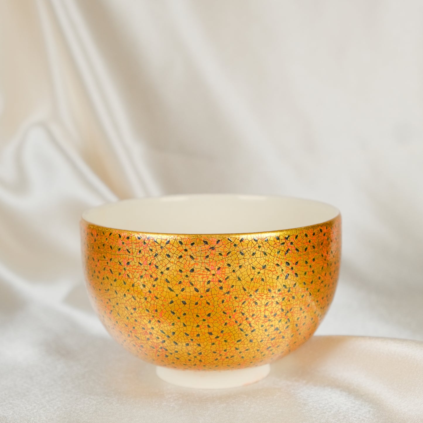 Gold Petals - Matcha bowl by Yuho