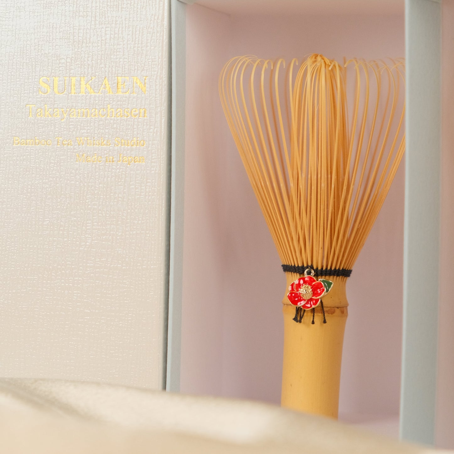 Suikaen “Tsubaki” - Matcha Whisk