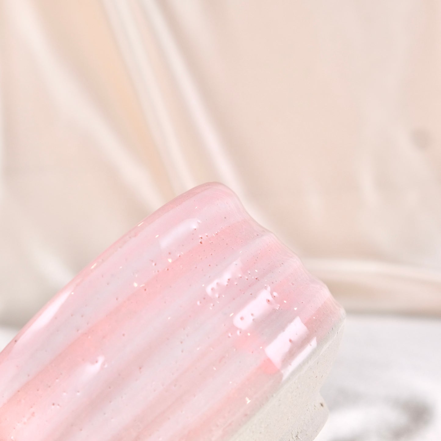 Blush Pink – Matcha Bowl by Mino Ware