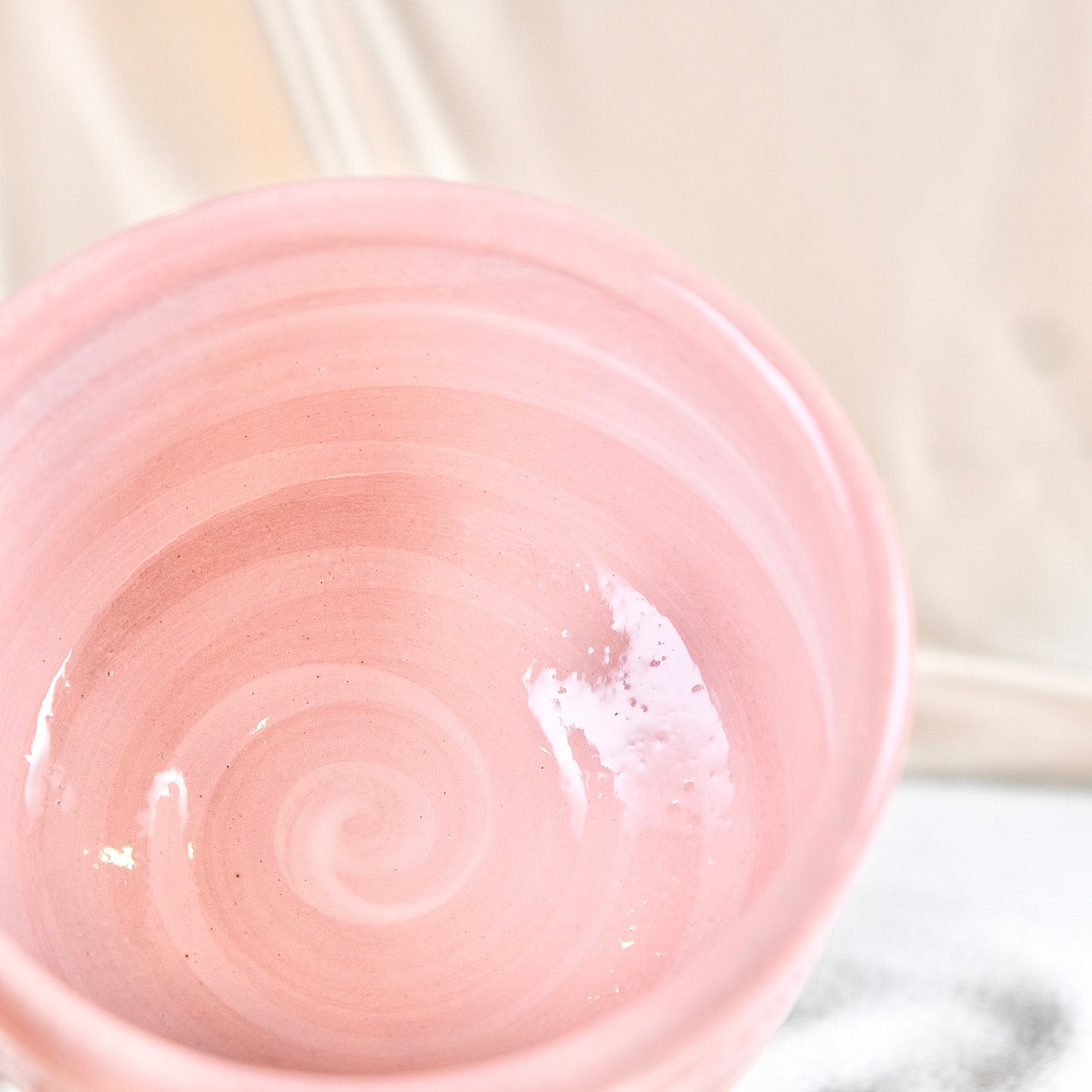 Blush Pink – Matcha Bowl by Mino Ware