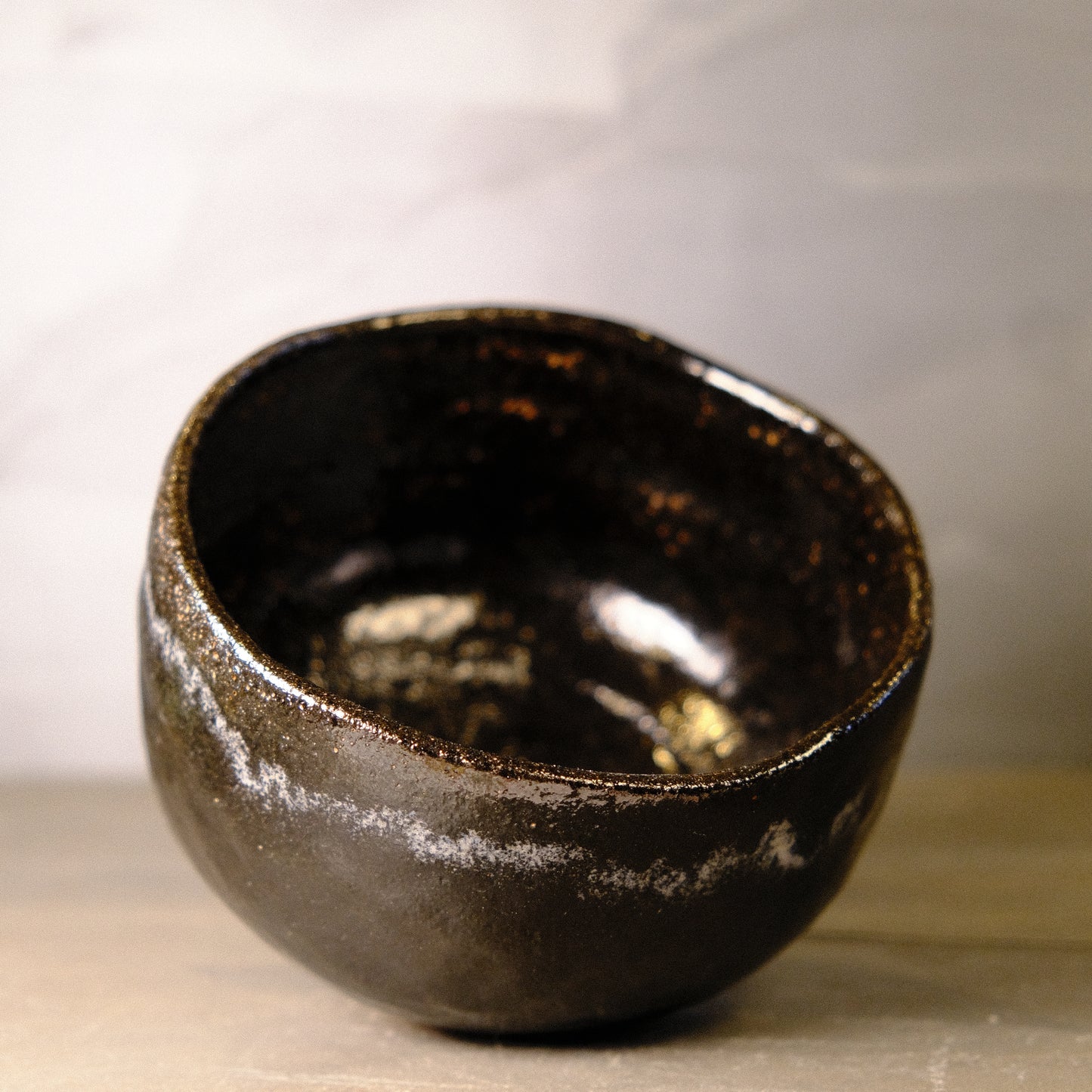 Black raku - Kuraku by Heian Shoetsu