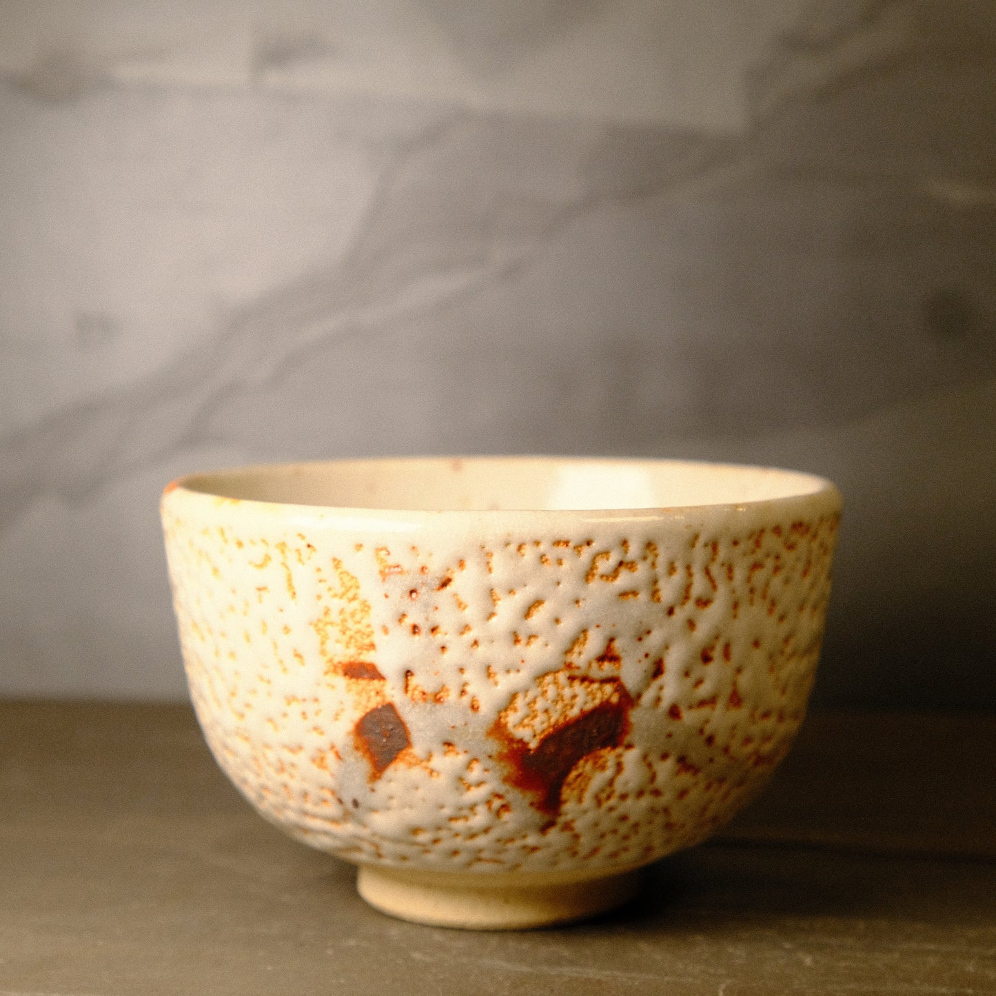 Shino Ware Matcha Bowl
