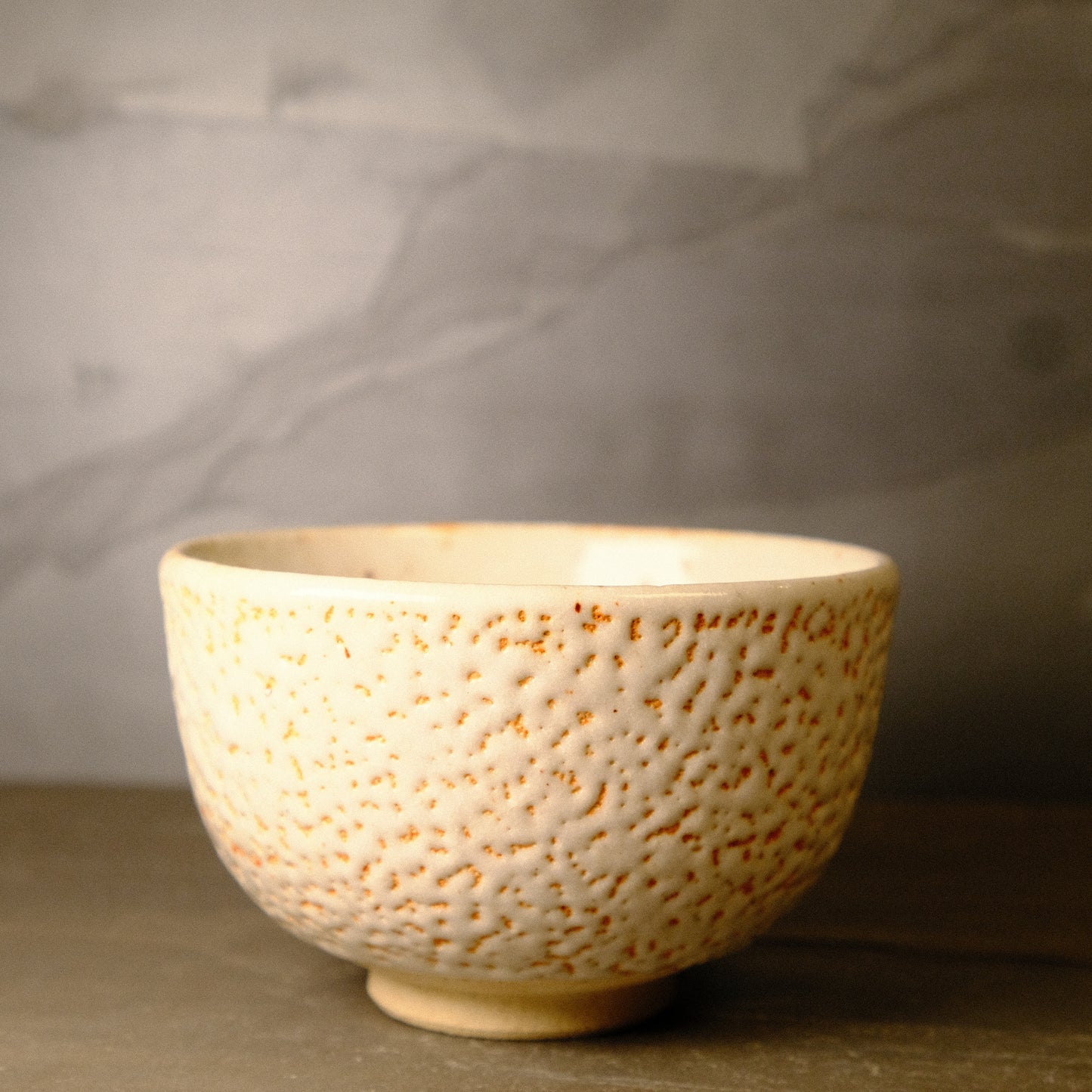 Shino Ware Matcha Bowl