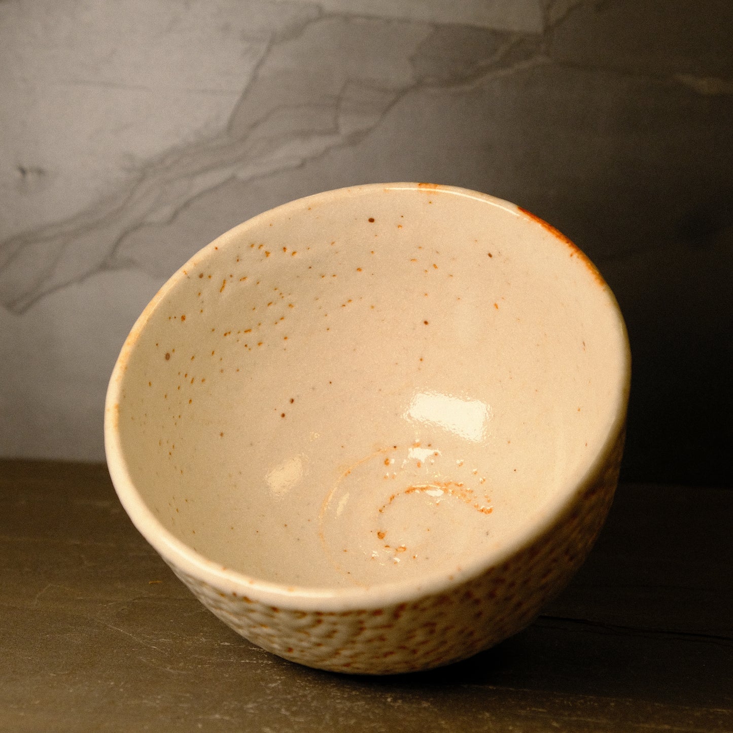 Shino Ware Matcha Bowl