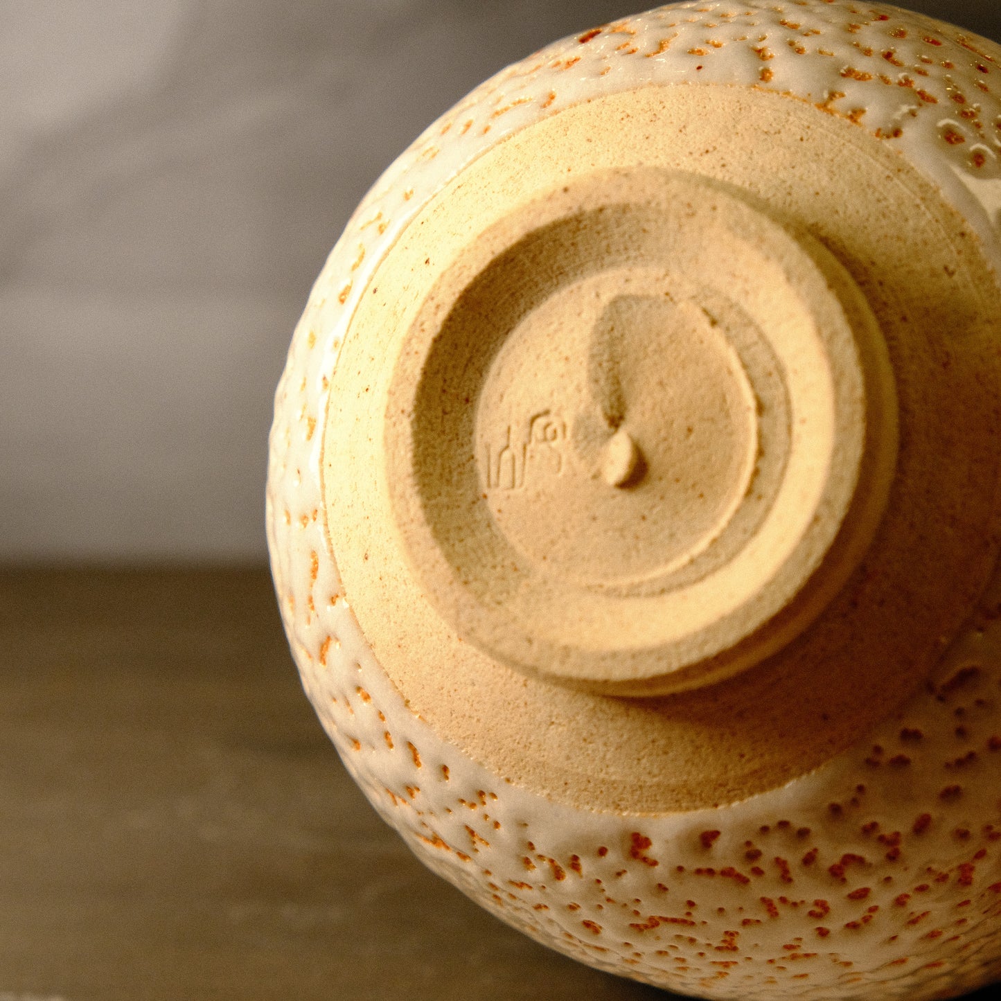 Shino Ware Matcha Bowl