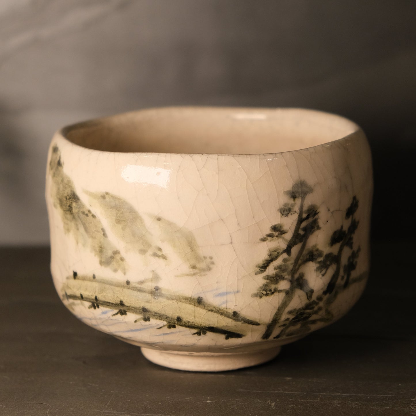 Serenity in White - Shiraku Matcha bowl by Yoshimura Rakuiri