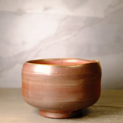 Bizen - Matcha bowl by Mimura Tohaku